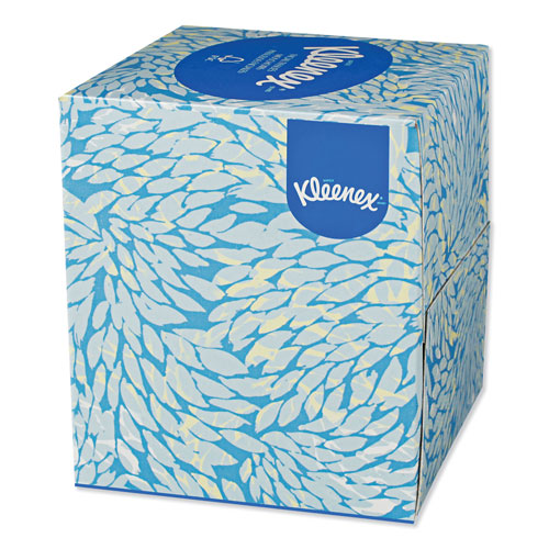 Kimberly-Clark Kleenex Boutique White Facial Tissue | 2-Ply， Pop-Up Box， 95 Tissues