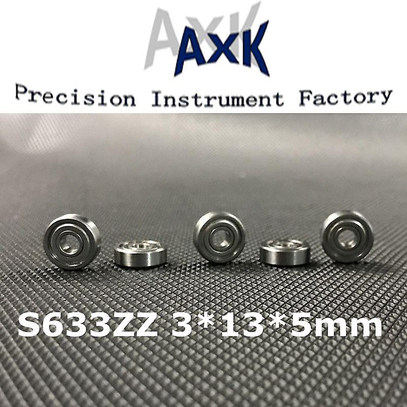 Sale Free Shipping S633zz S633 Zz 440c Stainless Steel Bearing 3x 13 X 5 Mm 10pcs/lot