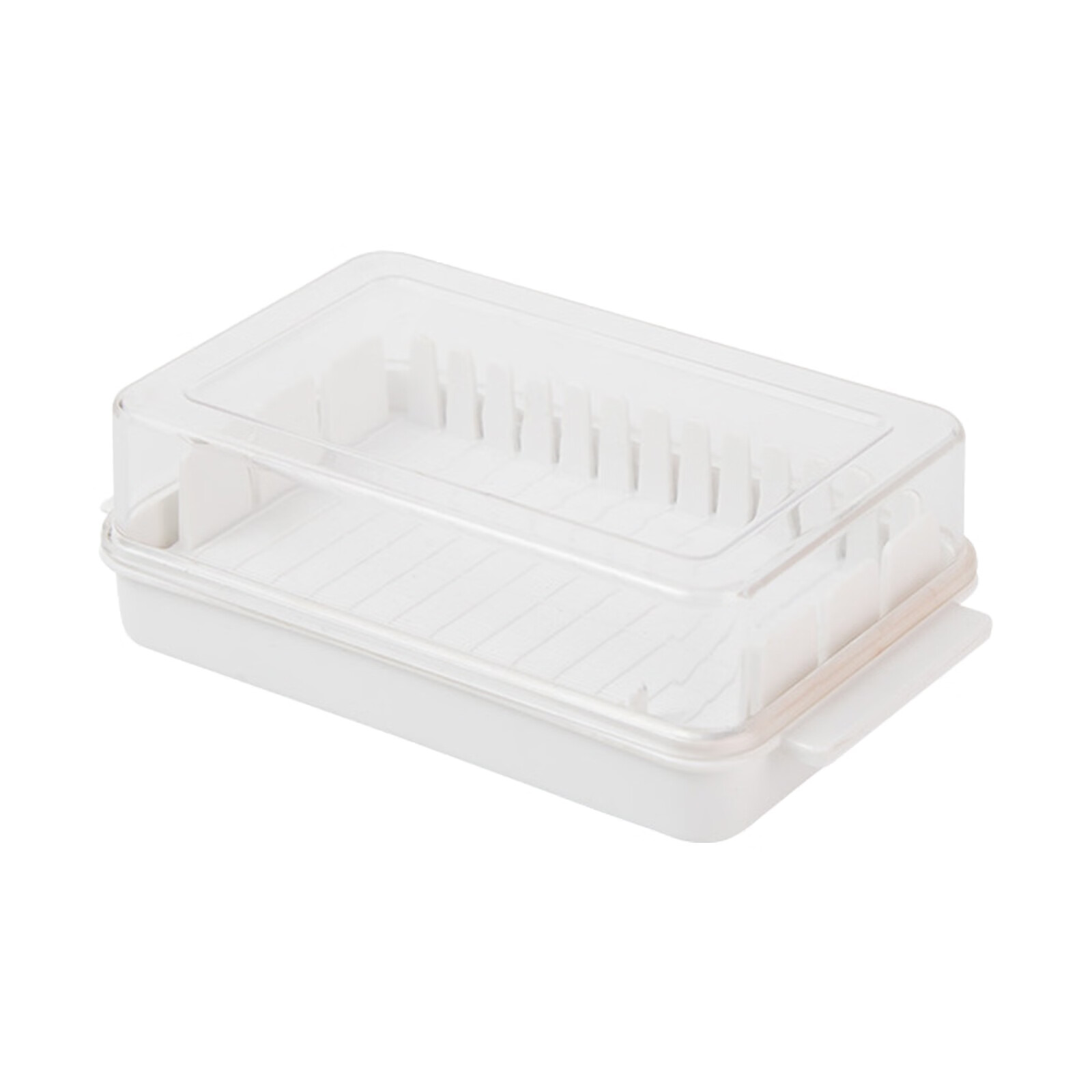 Butter Dish Butter Dish With Lid For Countertop  Rationing Of Butter Cubes Cutting Measuring Lines Easy To Clean When Placed In The Refrigerator