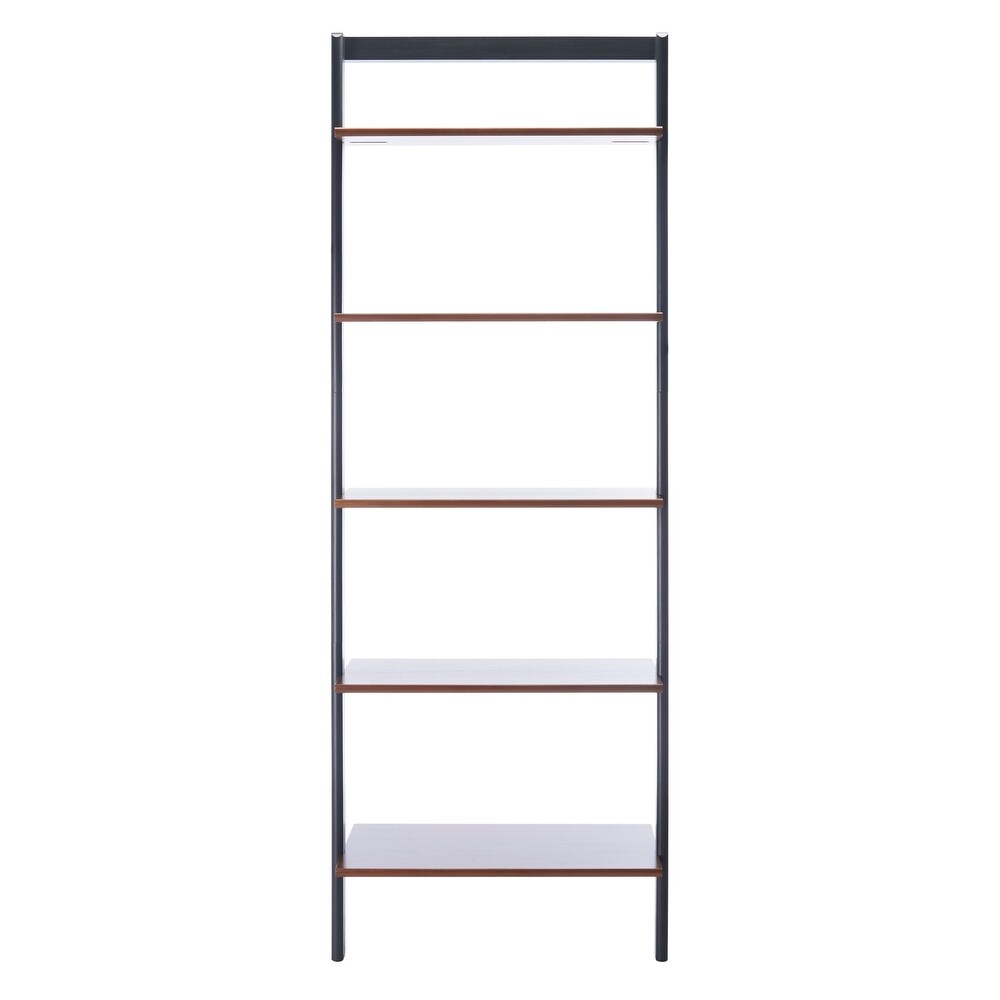 SAFAVIEH Cullyn 5 Tier Leaning Etagere Bookcase   27.6\