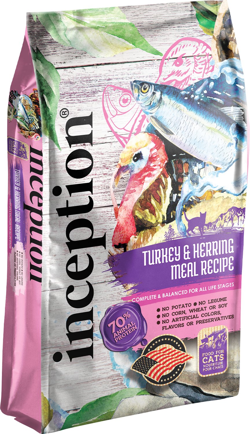 Inception Turkey  Herring Formula Dry Cat Food