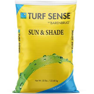 Barenbrug 50 lbs. 16600 sq. ft. Turf Sense Sun and Shade Mix Grass Seed 25628