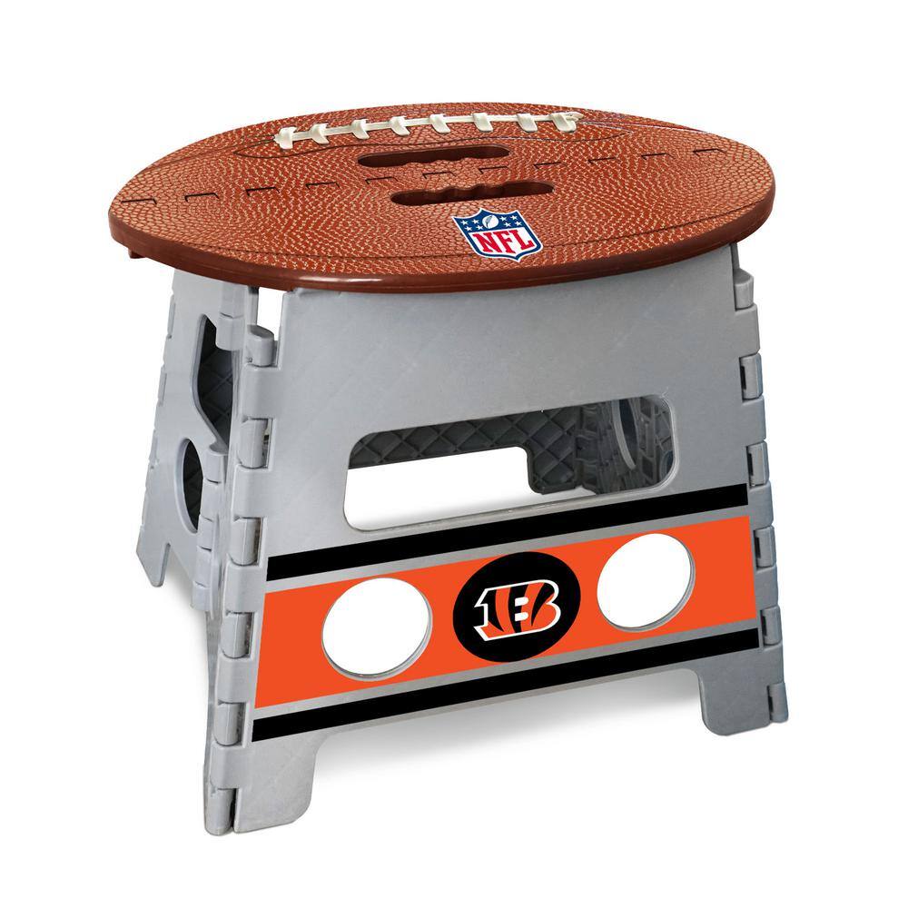 FANMATS Cincinnati Bengals Plastic Folding Step Stool 24430
