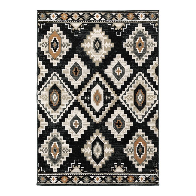 StyleHaven Genova Southwest Diamonds Area Rug