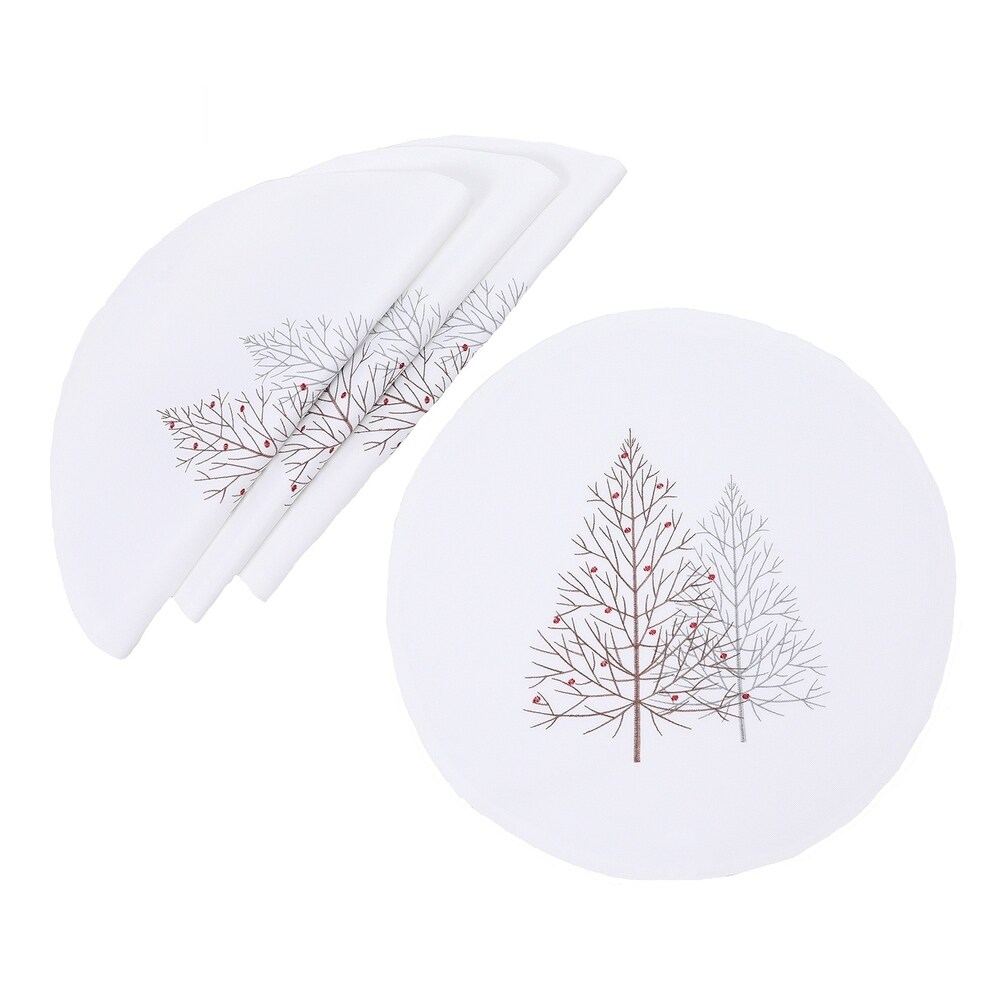 Festive Trees Christmas Placemats 14\