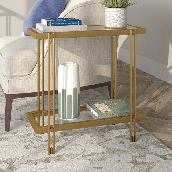 Inez 24'' Wide Rectangular Side Table