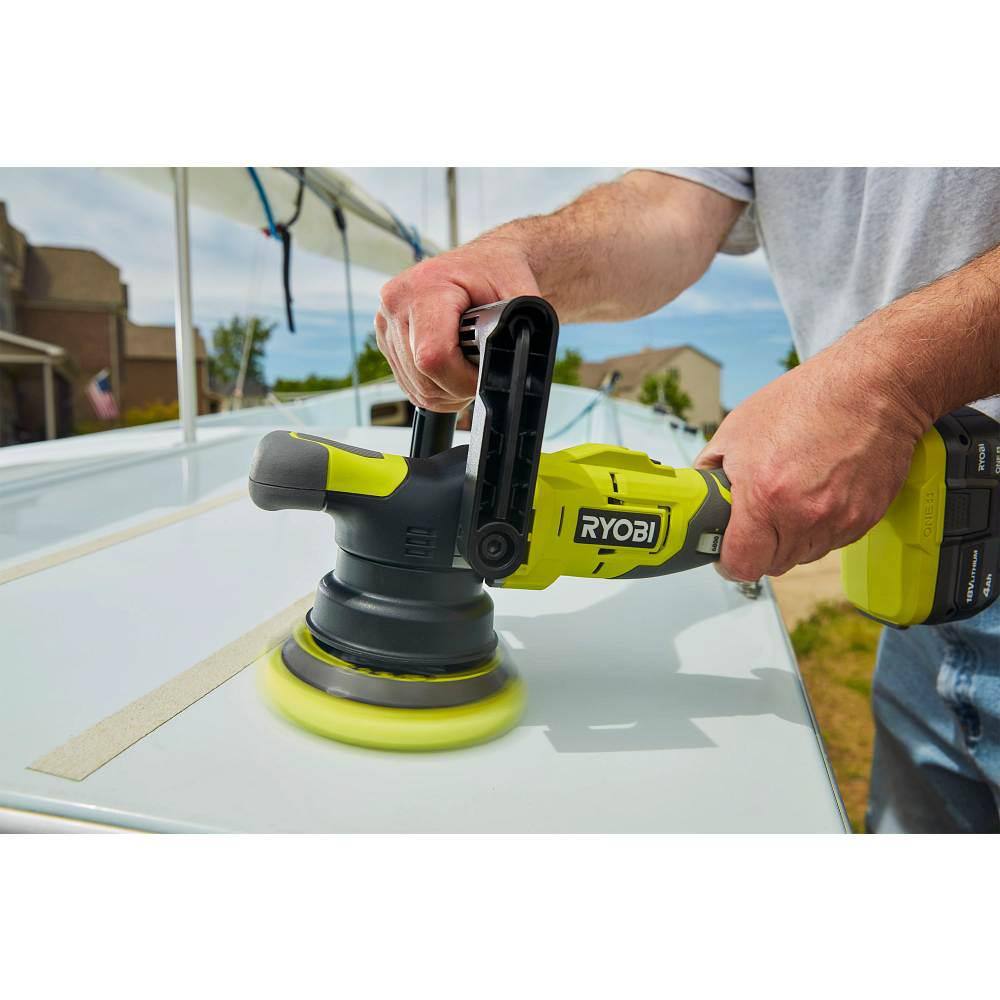 RYOBI 5 in. Foam Dual Action Polisher Correcting Pad Set (3-Piece) A38DA302