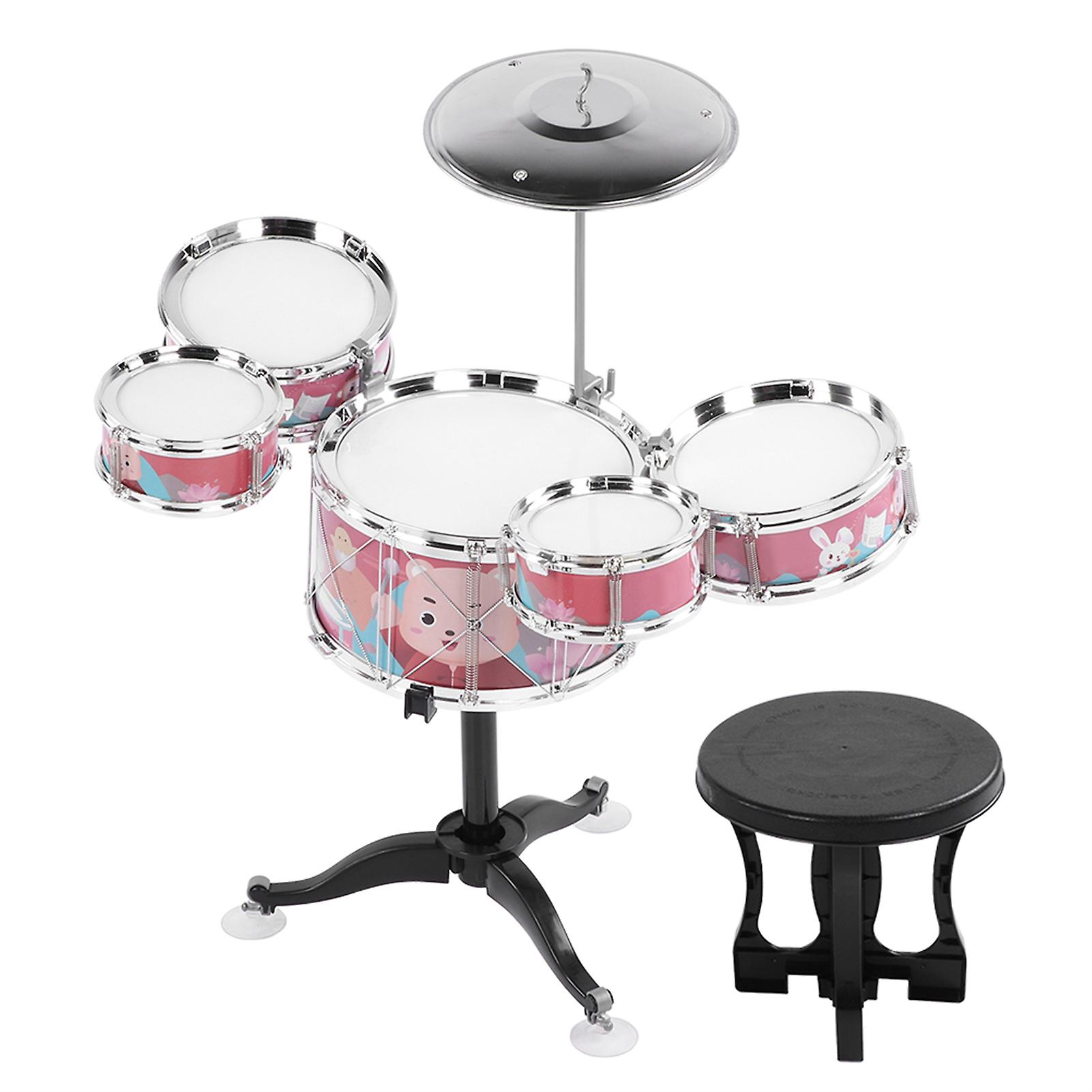 Children Drum Set Educational Musical Instrument Toy For Over 3 Years Old Children