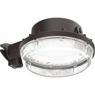 Lithonia Lighting Contractor Select BGS 100- Watt Equivalent Integrated LED Dark Bronze Area Light 4000K BGS P1 40K 120 PE DDB M2