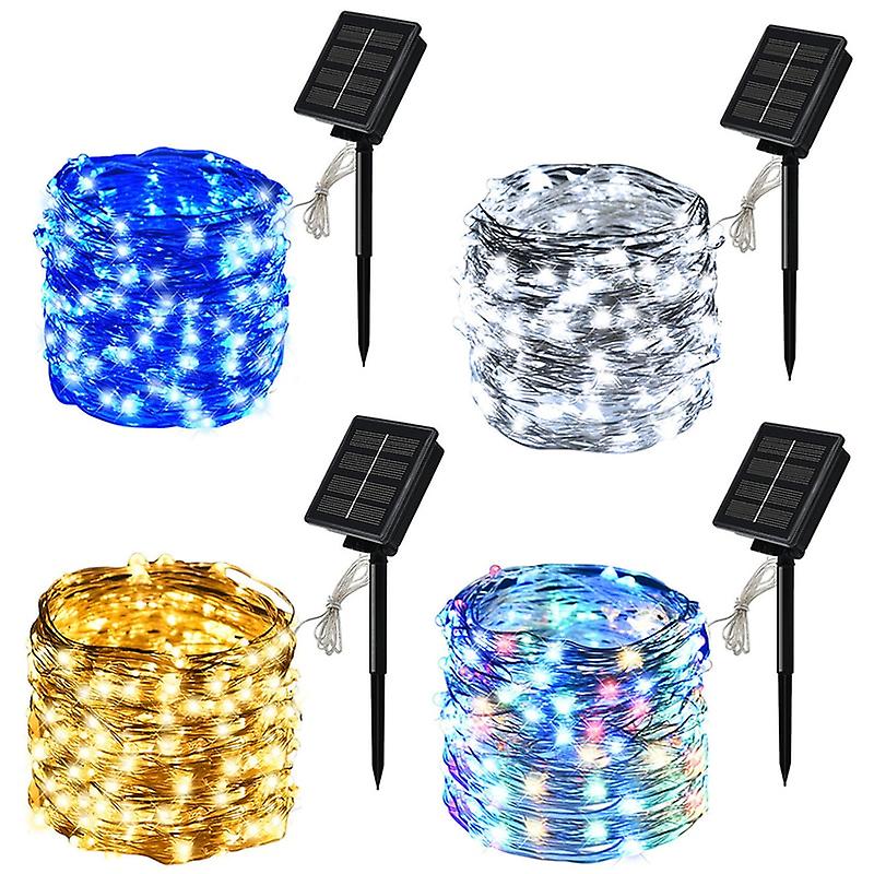 Solar Lighting Strings Outdoor Waterproof Fairy Garland String Lights Christmas Party Garden