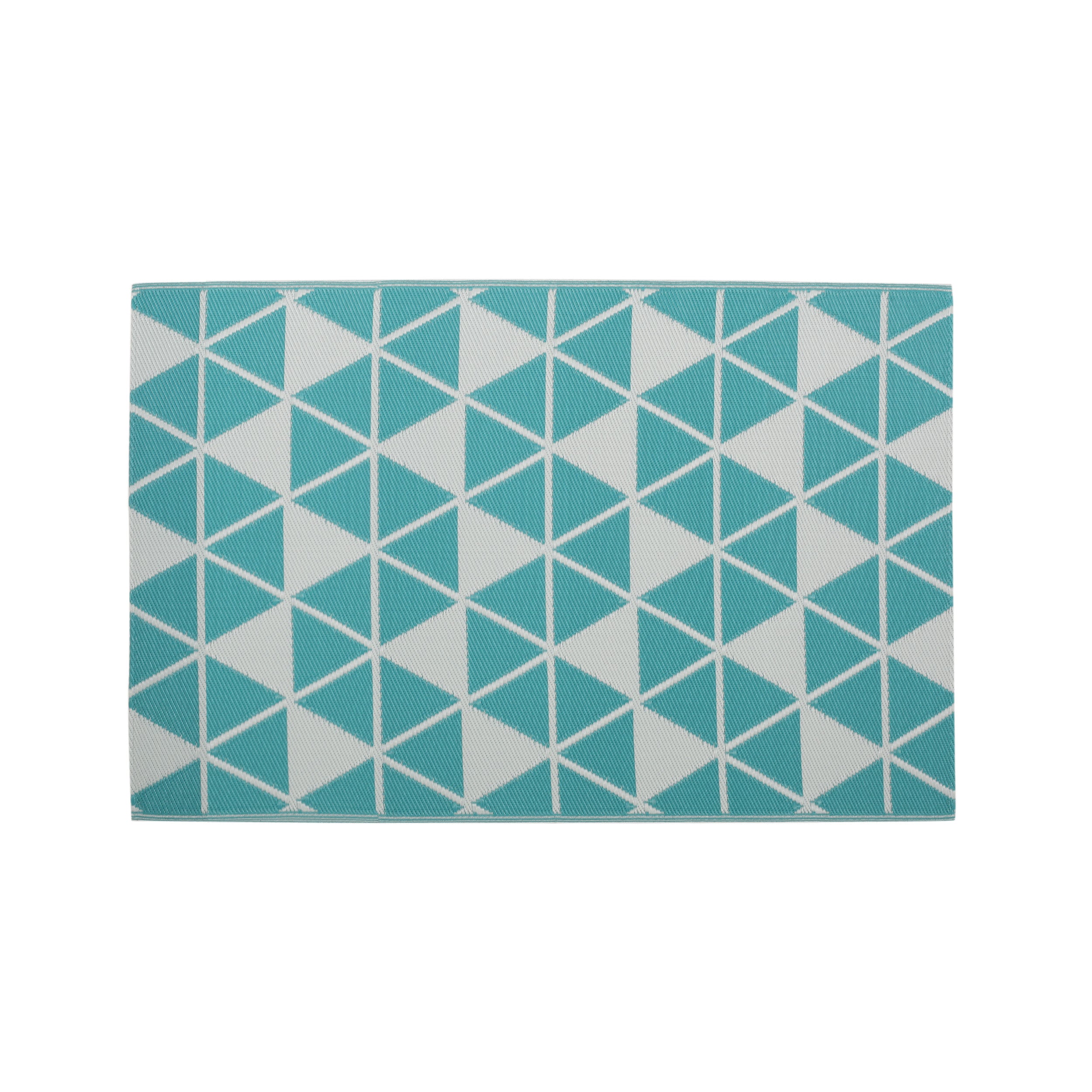 Dimitra Outdoor Modern Scatter Rug