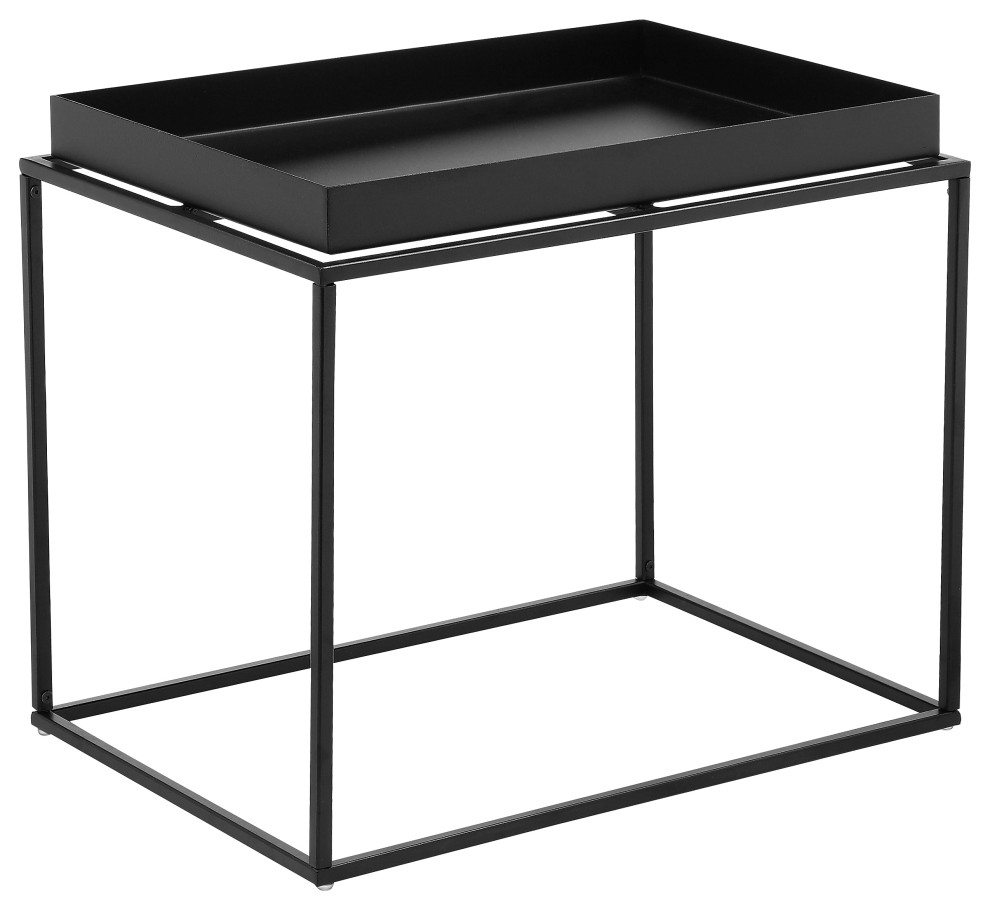 Bixby Side Table   Industrial   Side Tables And End Tables   by Pangea Home  Houzz