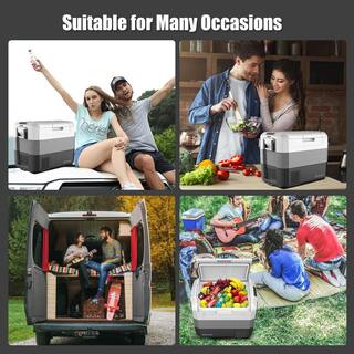 Costway 70 Qt. Portable Electric Car Cooler EP24449US