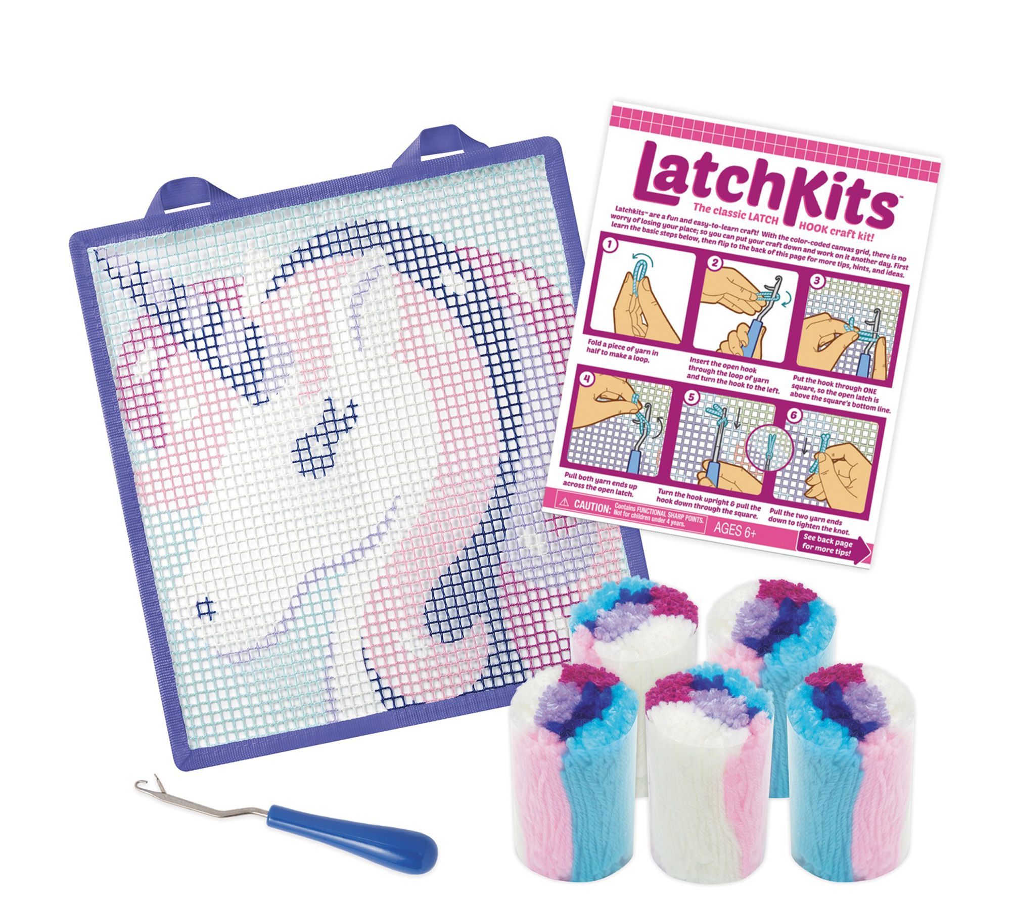 Kahootz Toys LatchKits Unicorn Mini Rug