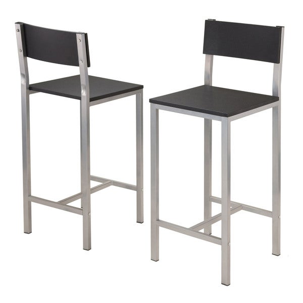 Winsome Hanley 3-Piece Pub Height Dining Table Set with 2 Stools