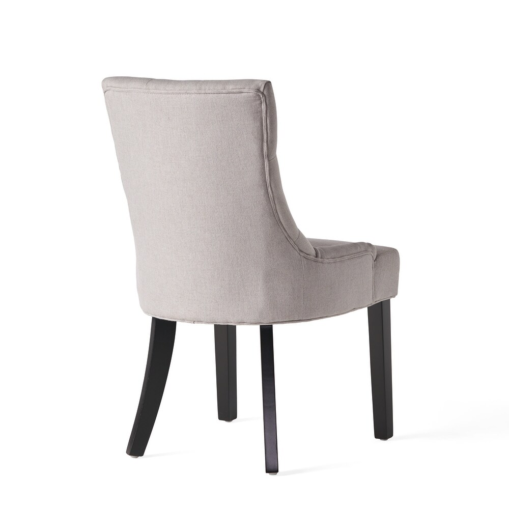 Cheney Contemporary Tufted Dining Chairs (Set of 2) by Christopher Knight Home   21.50\