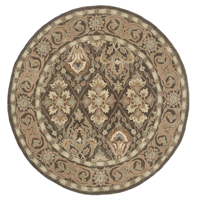 Safavieh Anatolia Rhonda Framed Floral Wool Rug