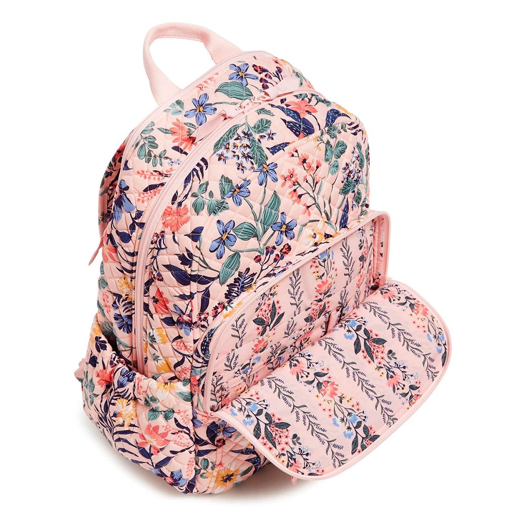 Vera Bradley  Small Backpack in Paradise Coral