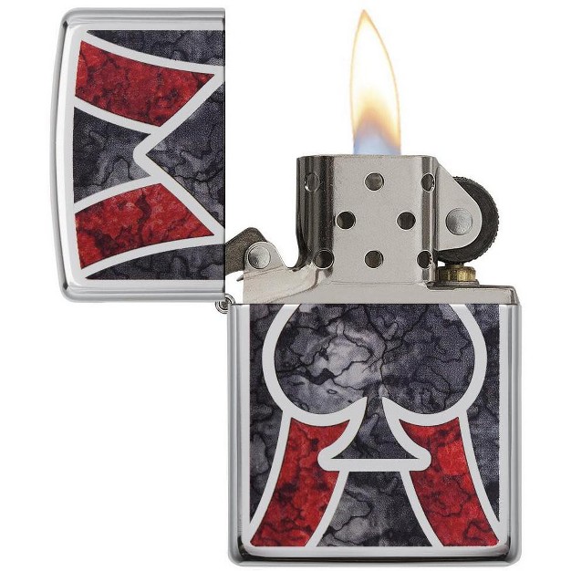 Zippo Ace Of Spades Design Windproof Lighter