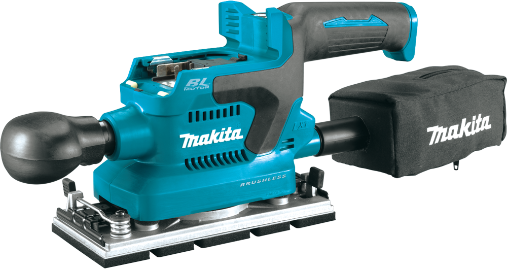 Makita 18V LXT 1/3 Sheet Finishing Sander Lithium Ion Brushless Cordless AWS Capable Bare Tool