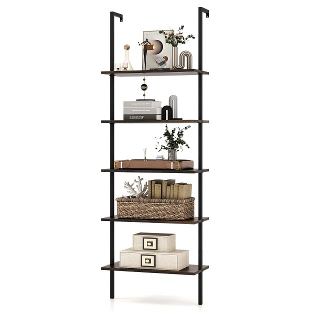 Height Wall mounted Bookshelf Display Storage Organizer