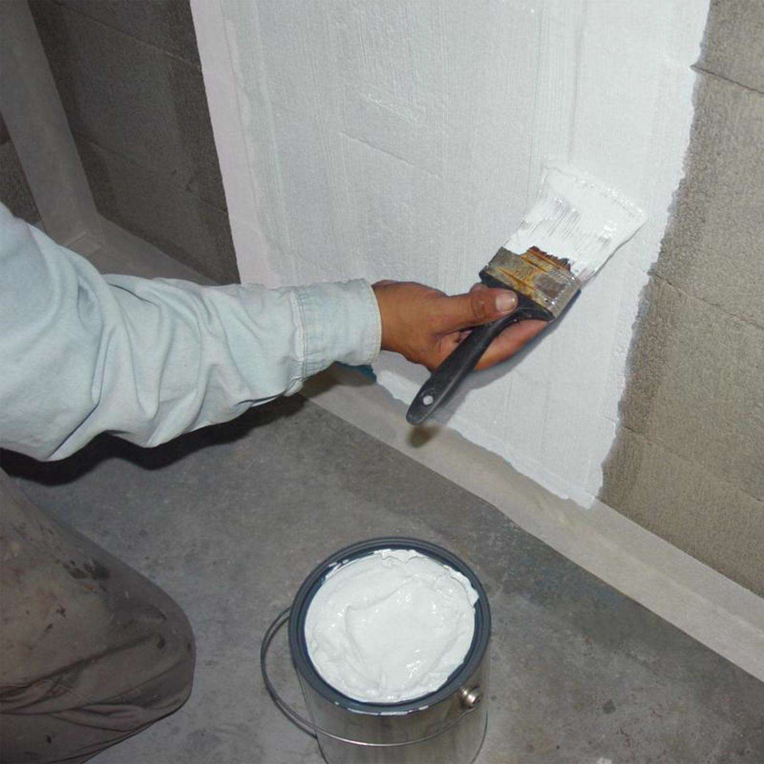 AMES Block and Wall White Liquid Rubber Waterproof and Sealer