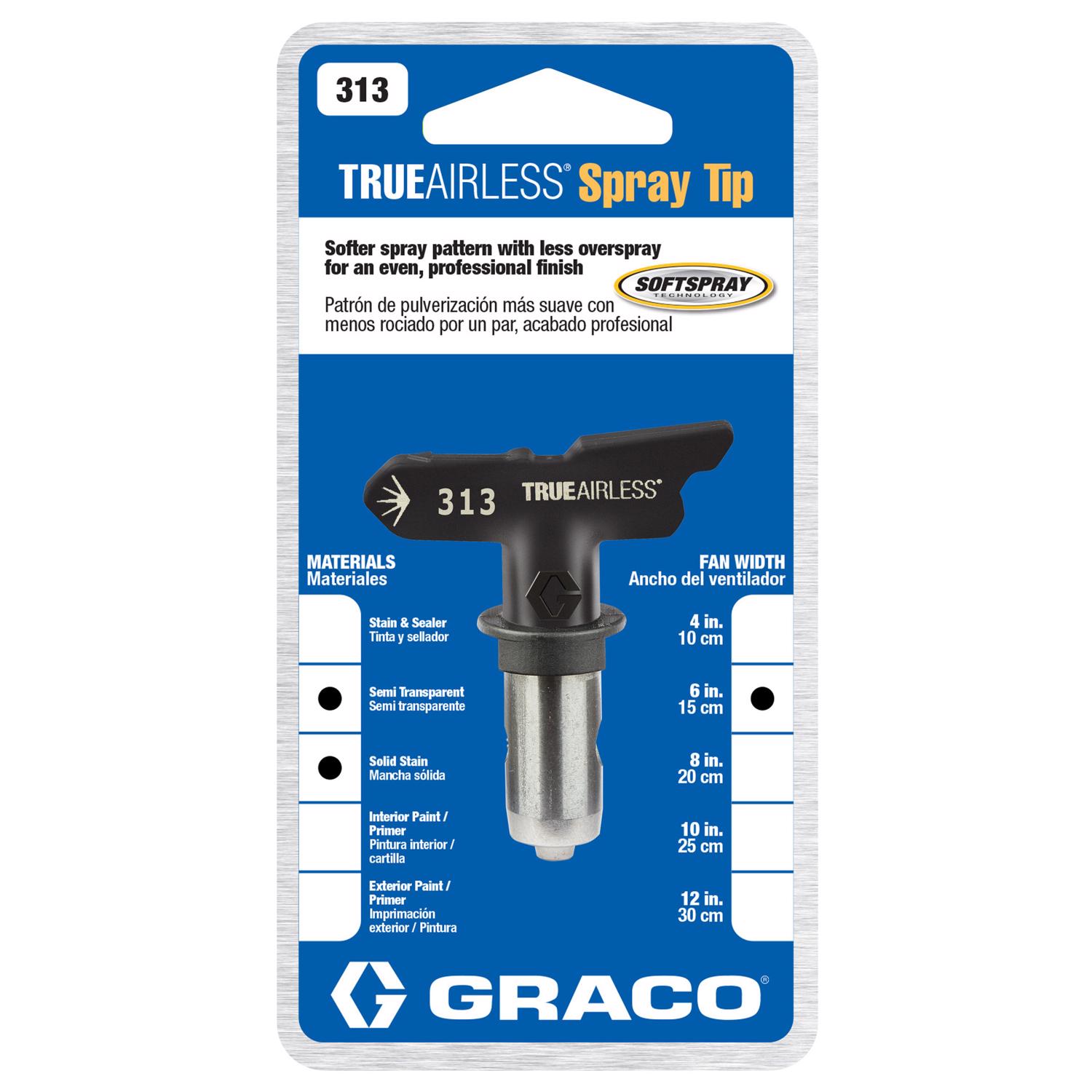 Graco TrueAirless 313 Spray Tip