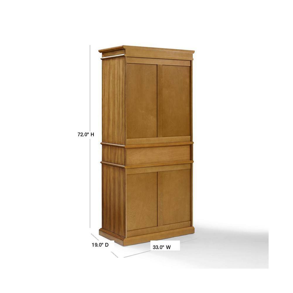 CROSLEY FURNITURE Parsons Natural Kitchen Pantry CF3100-NA