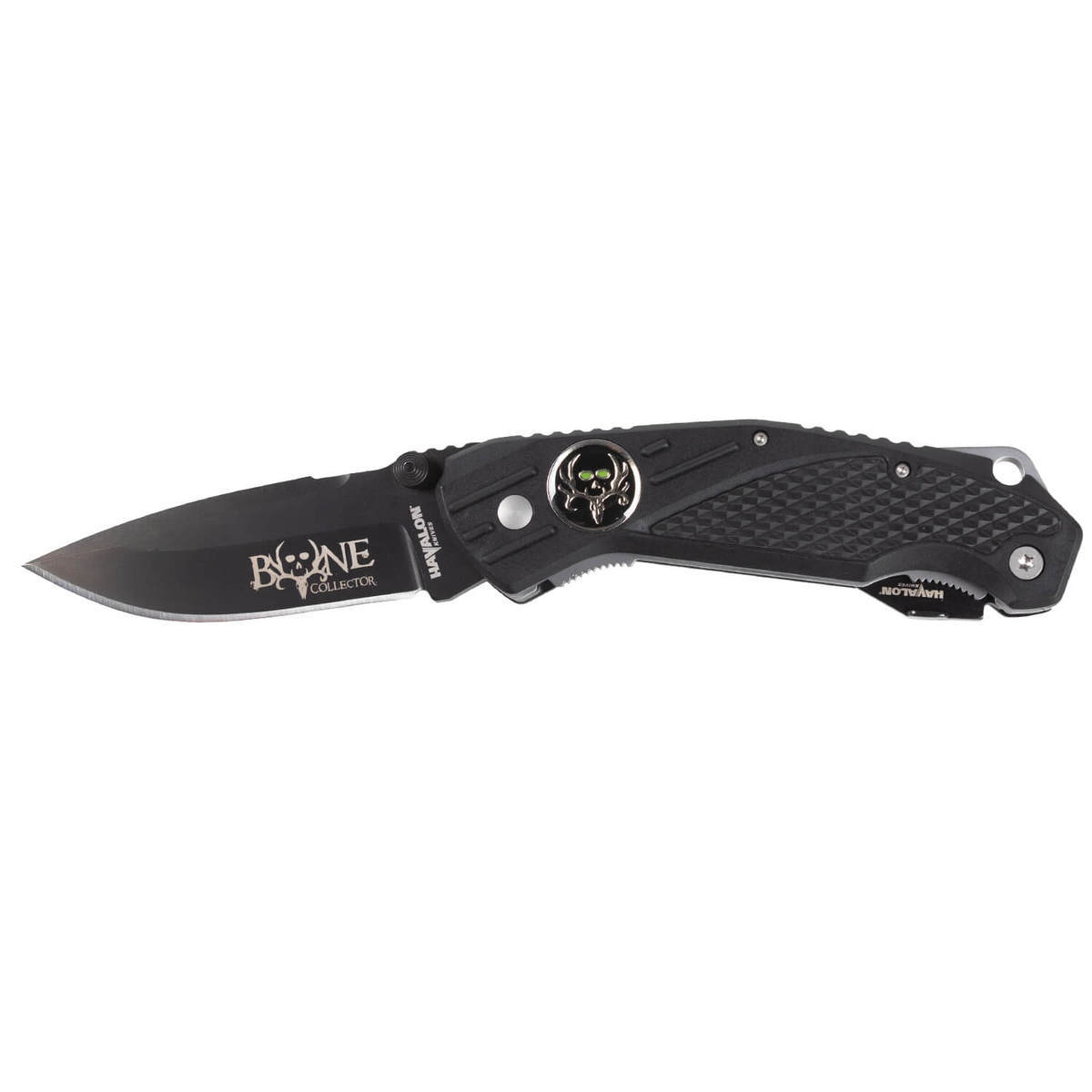 Havalon Bone Collector Rebel 3.1 inch Folding Knife  Black