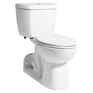 Niagara Stealth 2-Piece 0.95 GPF Rear-Outlet Single Flush Elongated Toilet with Stealth Technology in White Seat Not Included N7799