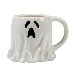 Certified International Scaredy Cat 3D Multicolored Earthenware 22 oz. Mug Assorted (Set of 4) 37234SET4