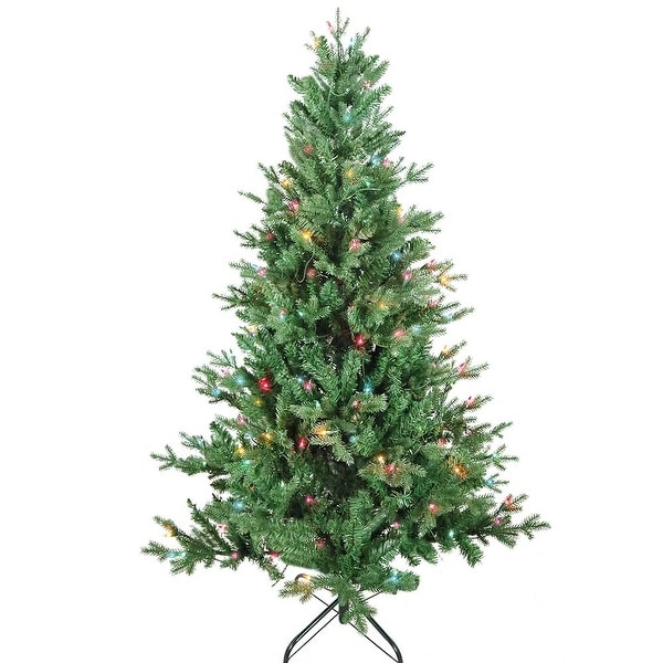 Kurt Adler 5Foot PreLit MultiColor Incandescent Jackson Pine Tree