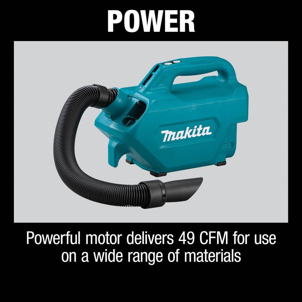 Makita 18V LXT Lithium-Ion Handheld Canister Vacuum Tool Only XLC07Z