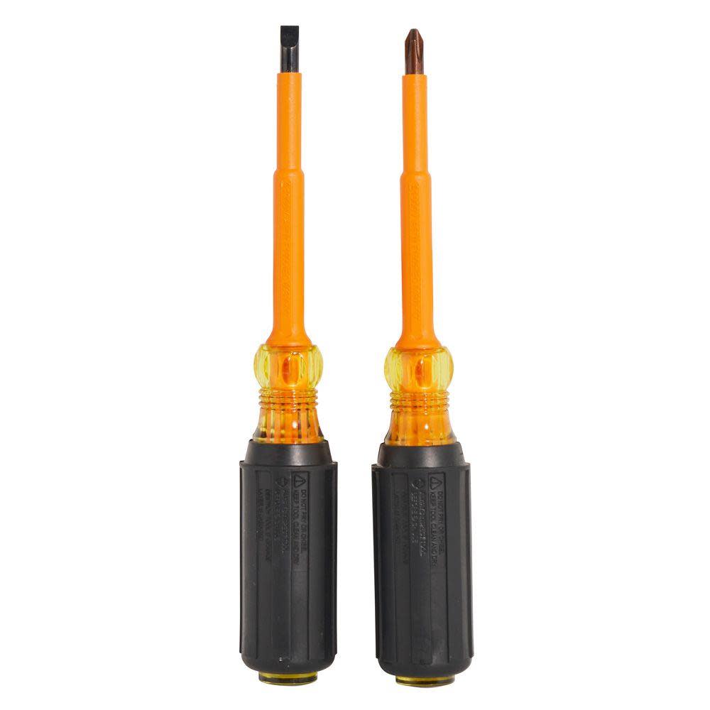 2pc 4In Insulated Screwdriver Set