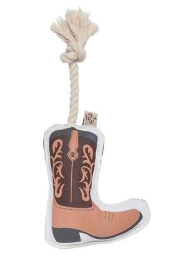 Ore' Pet Cowboy Boot Rope Dog Toy