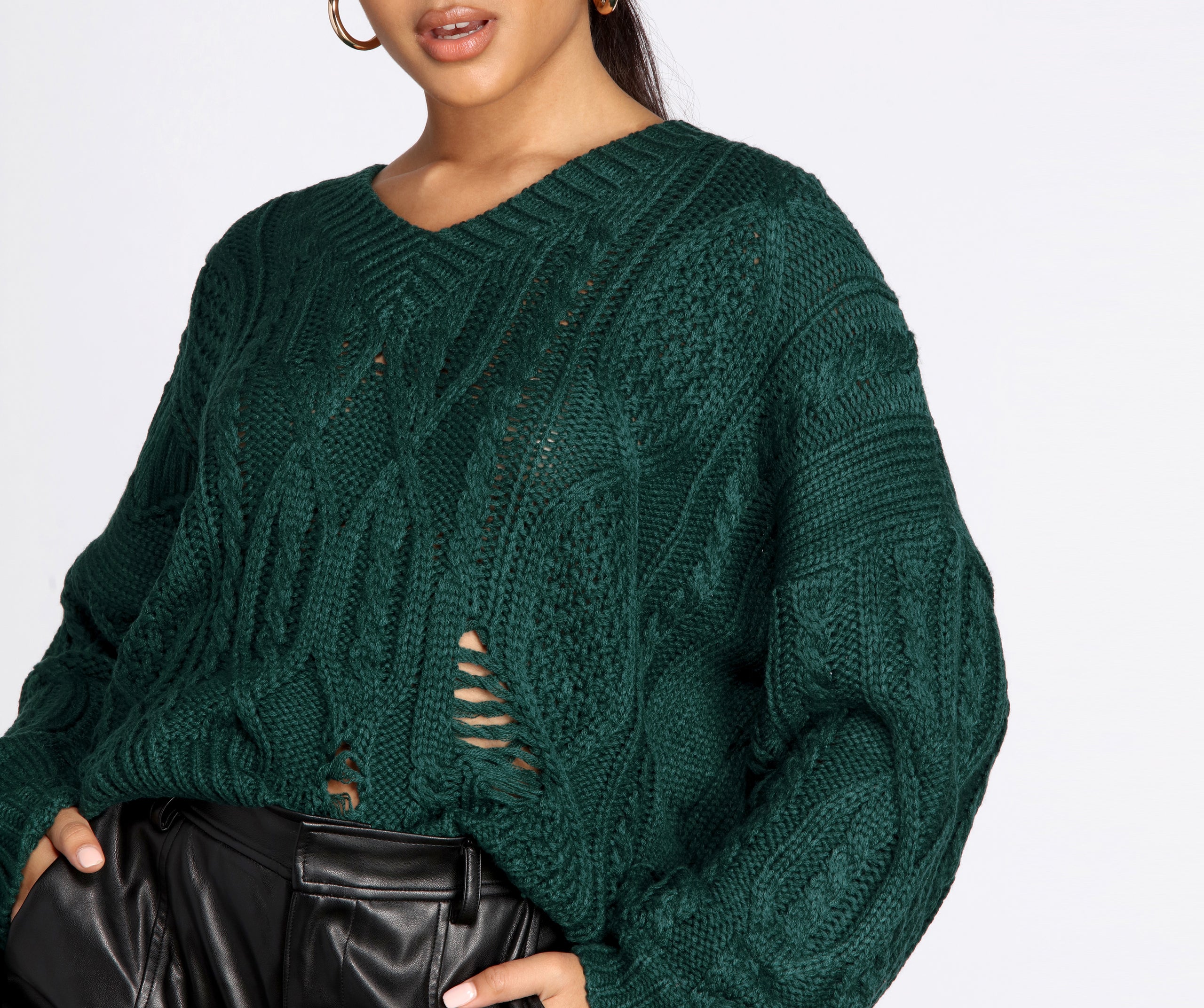 Cozy Cable Knit Sweater