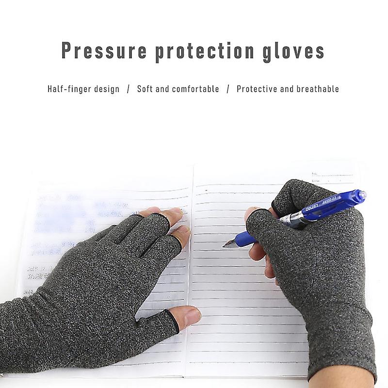 1 Pair Compression Arthritis Gloves Women Men Wrist Support Joint Pain Relief Hand Brace Therapy Wristband Compression Gloves