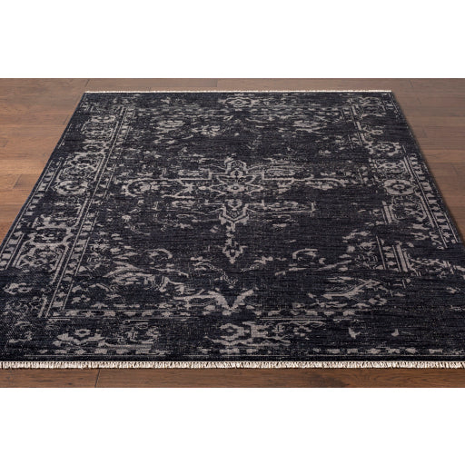 Festival NZ Modern Wool Black Rug