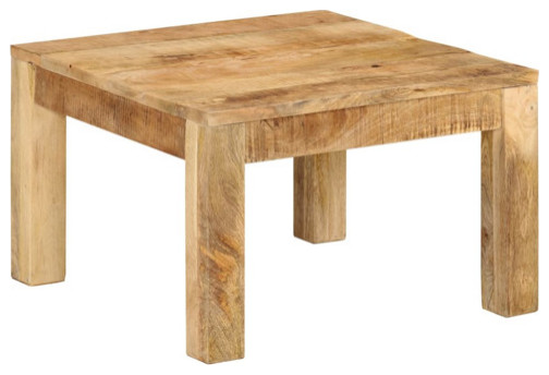 vidaXL Coffee Table Square Side End Table Accent Sofa Table Solid Wood Mango   Transitional   Coffee Tables   by vidaXL LLC  Houzz