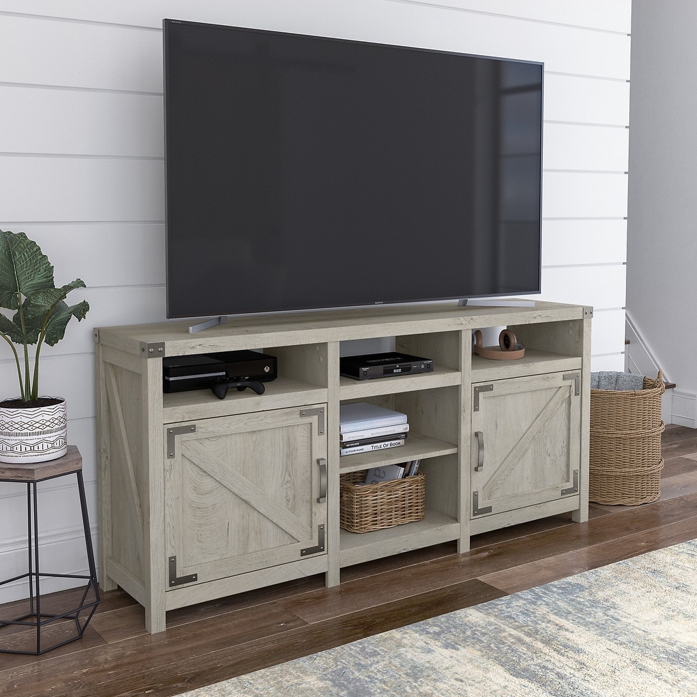 Cottage Grove 65W Farmhouse TV Stand for 75 Inch TV by Bush Furniture