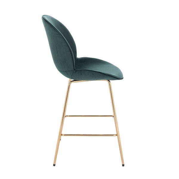 Lotus Gold Stool (set o 3)|Blue