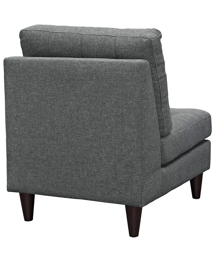 Modway Empress Upholstered Fabric Lounge Chair