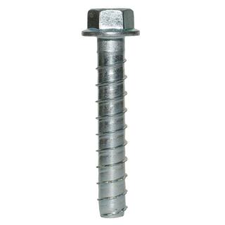 Simpson Strong-Tie Titen HD 34 in. x 5 in. Zinc-Plated Heavy-Duty Screw Anchor (5-Pack) THD75500H