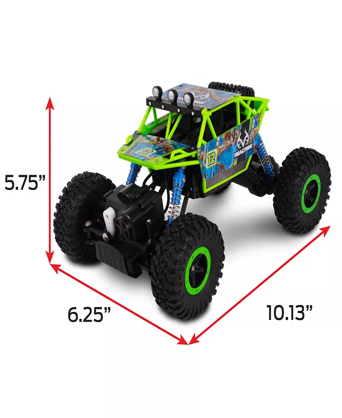 Realtree Nkok 1:16 Scale RC Rock Crawler Edge Camo Green 2.4 Ghz Radio Control 81611  Competition Series  Real Time 4 X 4  Officially Licensed