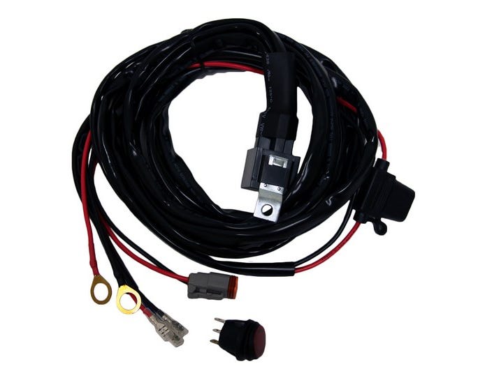 Rigid  Wire Harness for 10 inch-30 inch Light Bar 40193