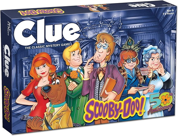 Scooby Doo! Clue Board Game  For 3 6 Players