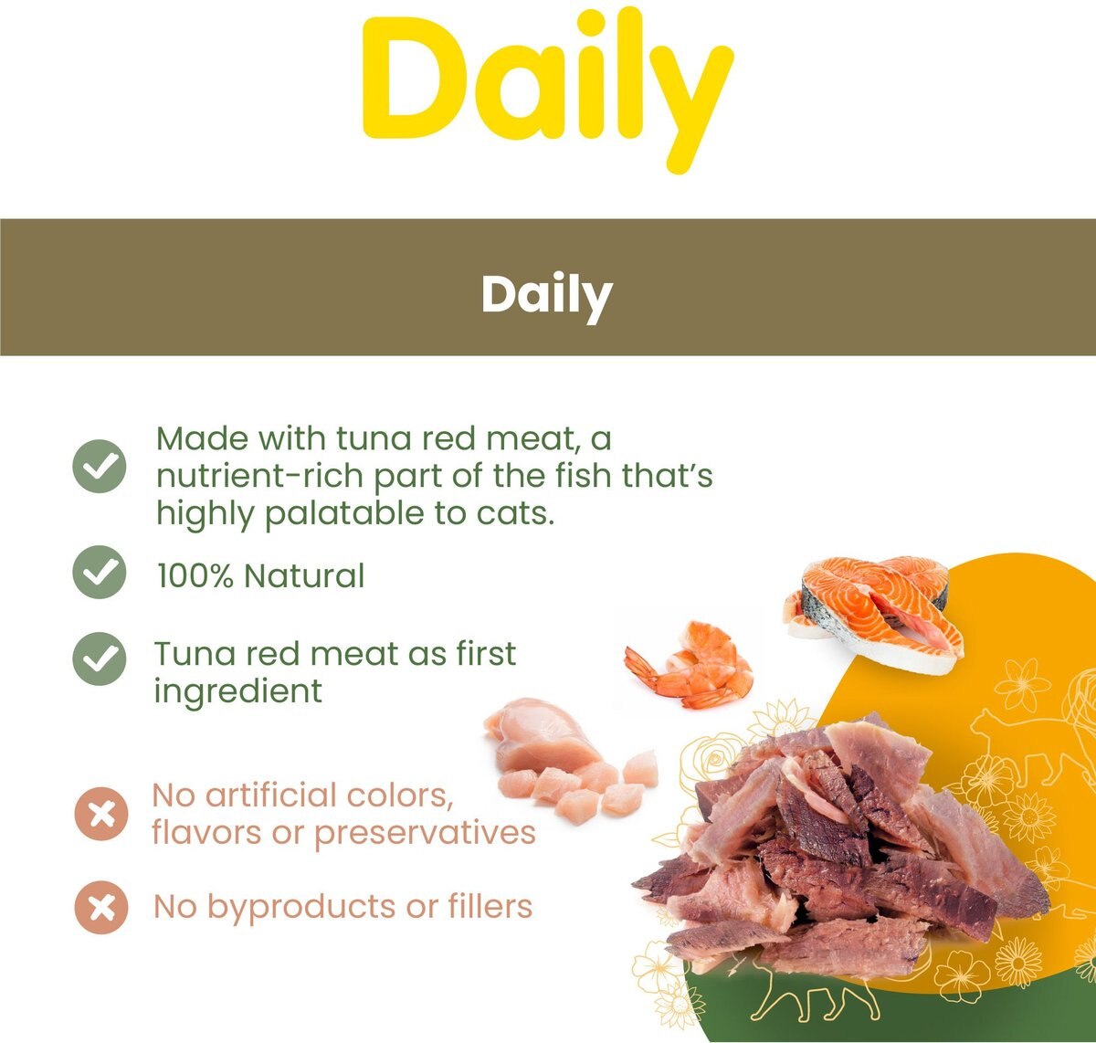 Almo Nature Daily Complete Tuna Dinner with Salmon in Broth Canned Cat Food