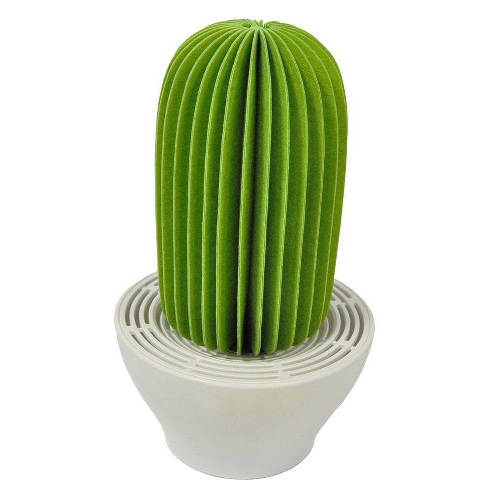 129 sq.ft. Nanum Cactus Non-Electric Personal Humidifier in Light Green C101-GRE