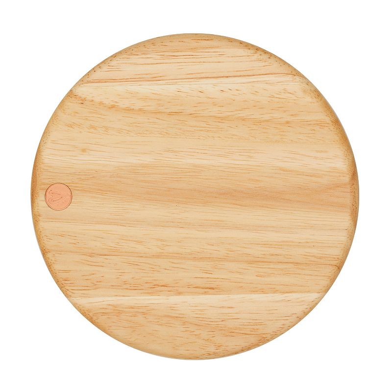 Ayesha Curry Pantryware Round Wooden Salt and Spice Box