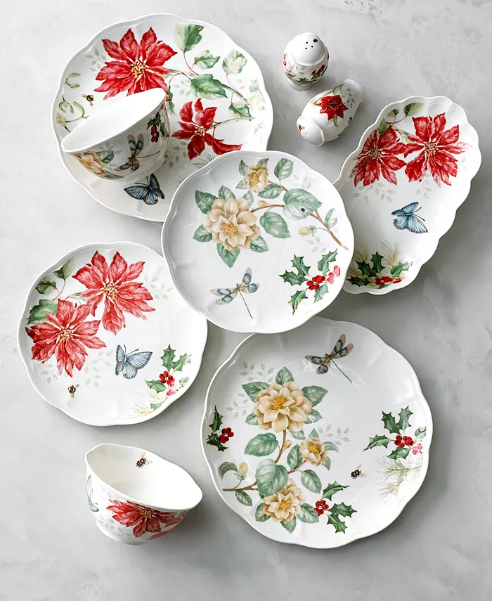 Lenox Butterfly Meadow Holiday Dinnerware Collection